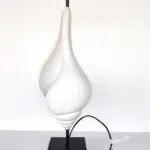 rustic wooden lamp base coastal décor