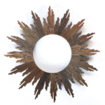 handcrafted wooden decorative mirror frame