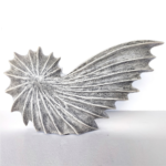 Sculptural Wooden Sea Shell Vase