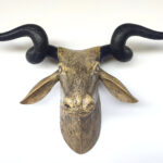 Handcrafted Wooden Spiral Shell Table Lamp